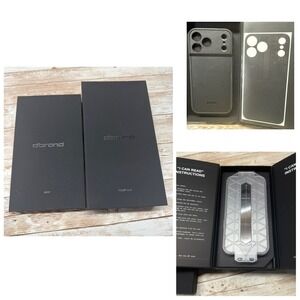 dbrand Grip Case Matte Black iPhone 17 Pro Max Circuit Skin Screen Protecors